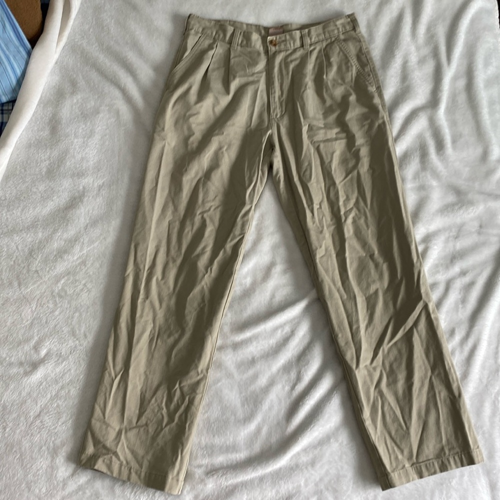George barley casual khaki pants